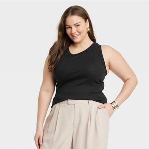 Black Sleeveless Women's Top A New Day